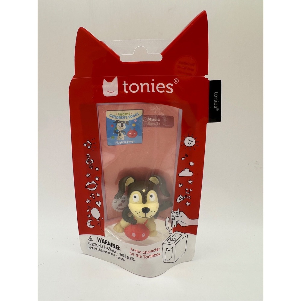 NEW Tonies Favorite Children's Playtime Songs Puppy Figure 52 Minutes